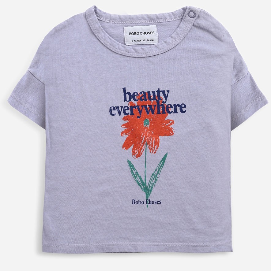 Bobo Choses - Baby T-Shirt Petunia Lila
