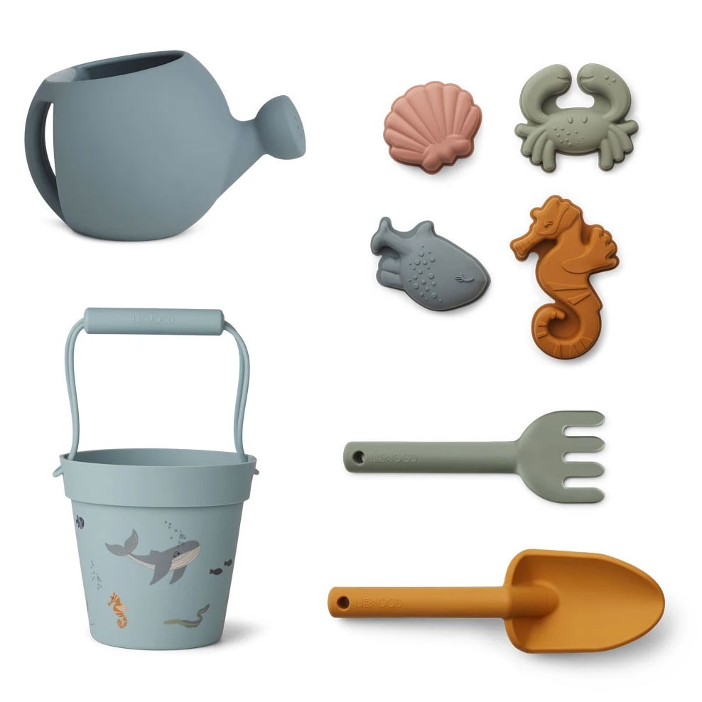 Liewood - Buddelspielzeug Florence Sea Creature Sea Blue multi mix