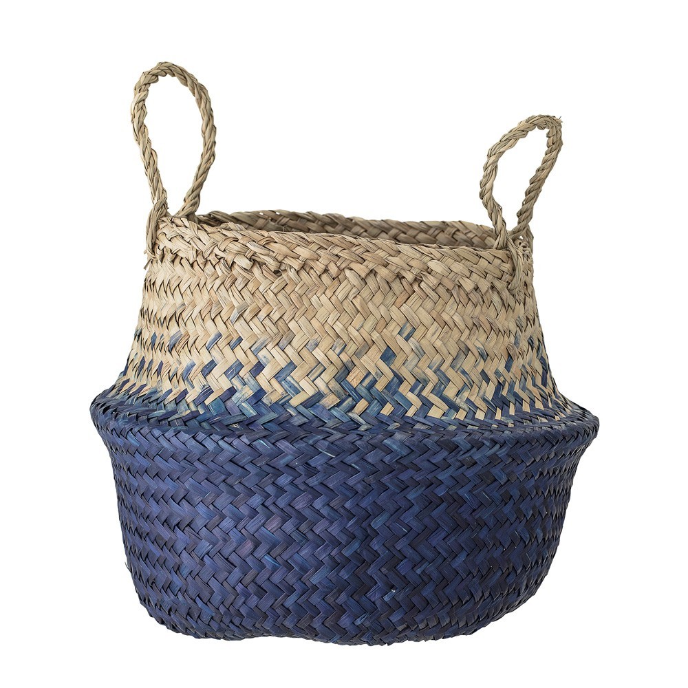 Bloomingville - Seaweed basket Blue