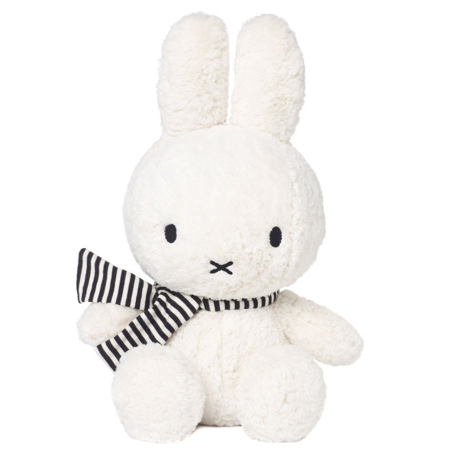 Miffy Collection - Miffy Kuscheltier mit Schal - Cream 33cm