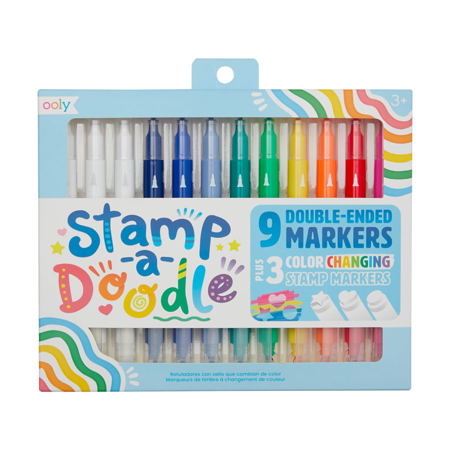 OOLY - Marker und Stempel "Stamp a Doodle"