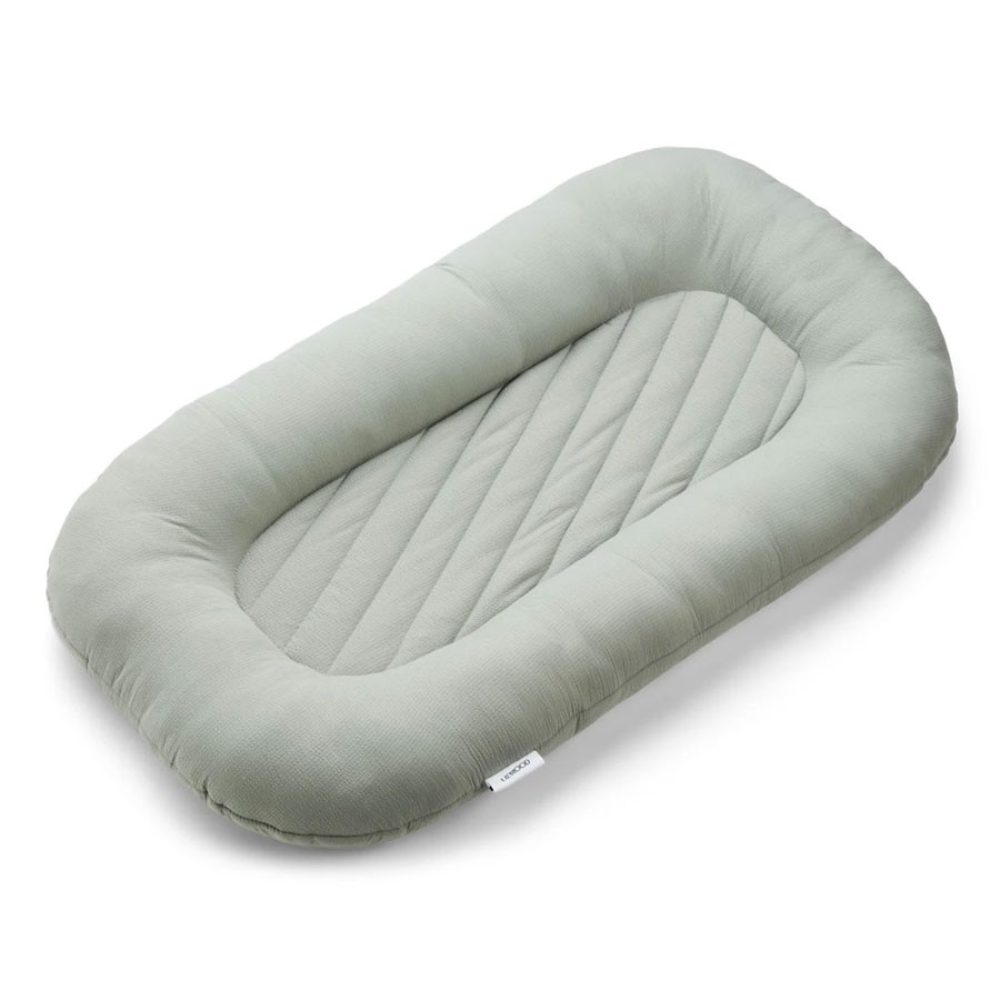 Liewood - Babynest Edward Dove Blue aus Bio-Baumwolle