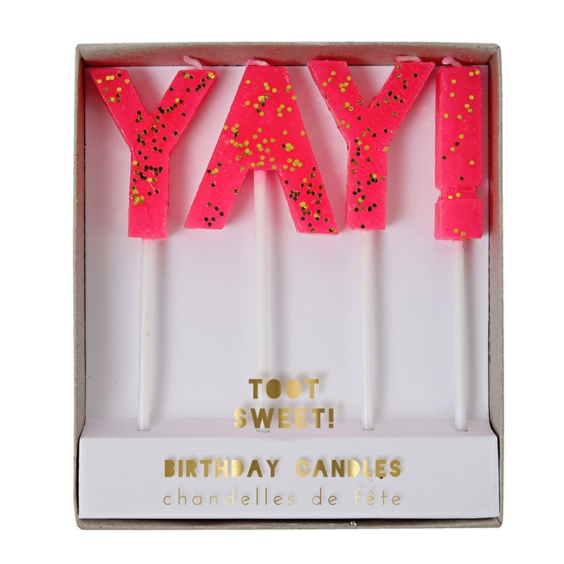 Meri Meri - YAY Geburtstagskerzen