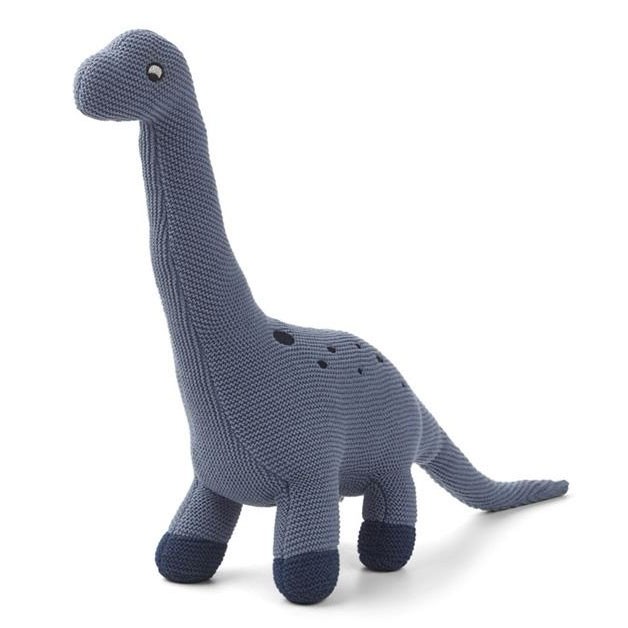 Liewood - Kuscheltier Brachio Dino Strick Blau