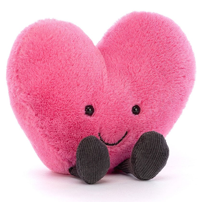 Jellycat - Amuseable Hot Pink Heart