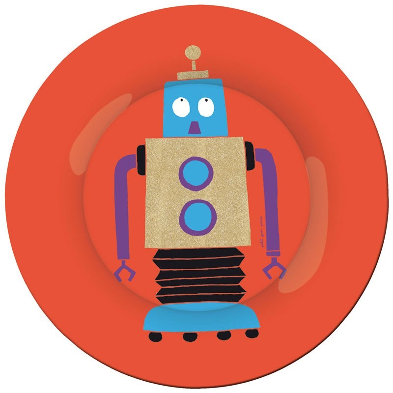 Petit Jour Paris - Teller "Roboter" Rot