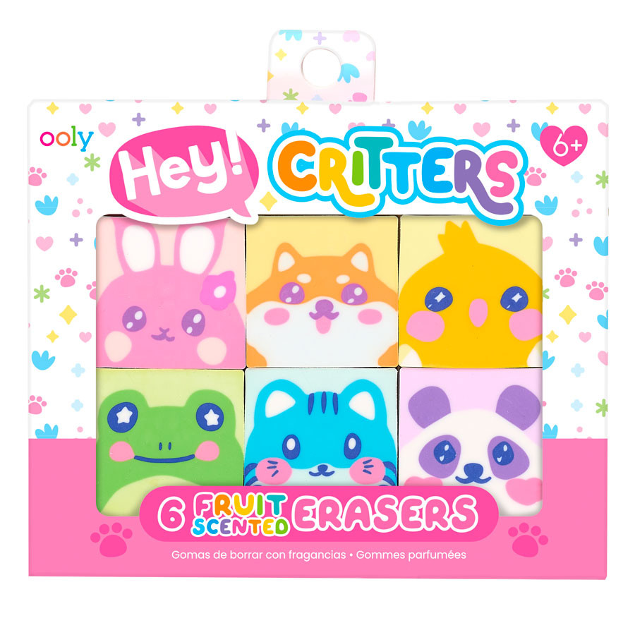 OOLY - Radiergummis "Hey Critters" mit Duft