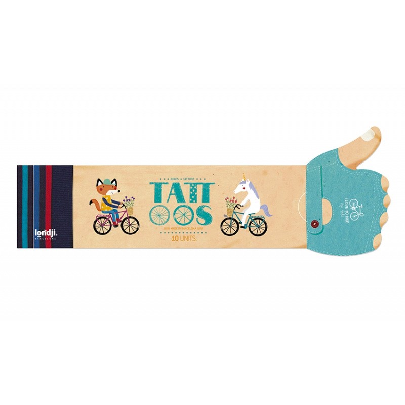 Londji - Kindertattoos "Fahrrad"