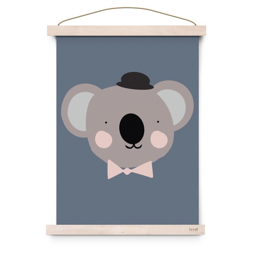 Eef Lillemor - Poster "Herr Koala"