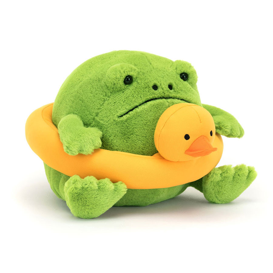 Jellycat - Ricky Rain Frog Rubber Ring