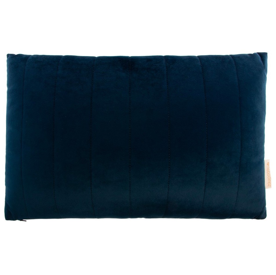 Nobodinoz - Cushion Savanna Velvet Akamba Night Blue