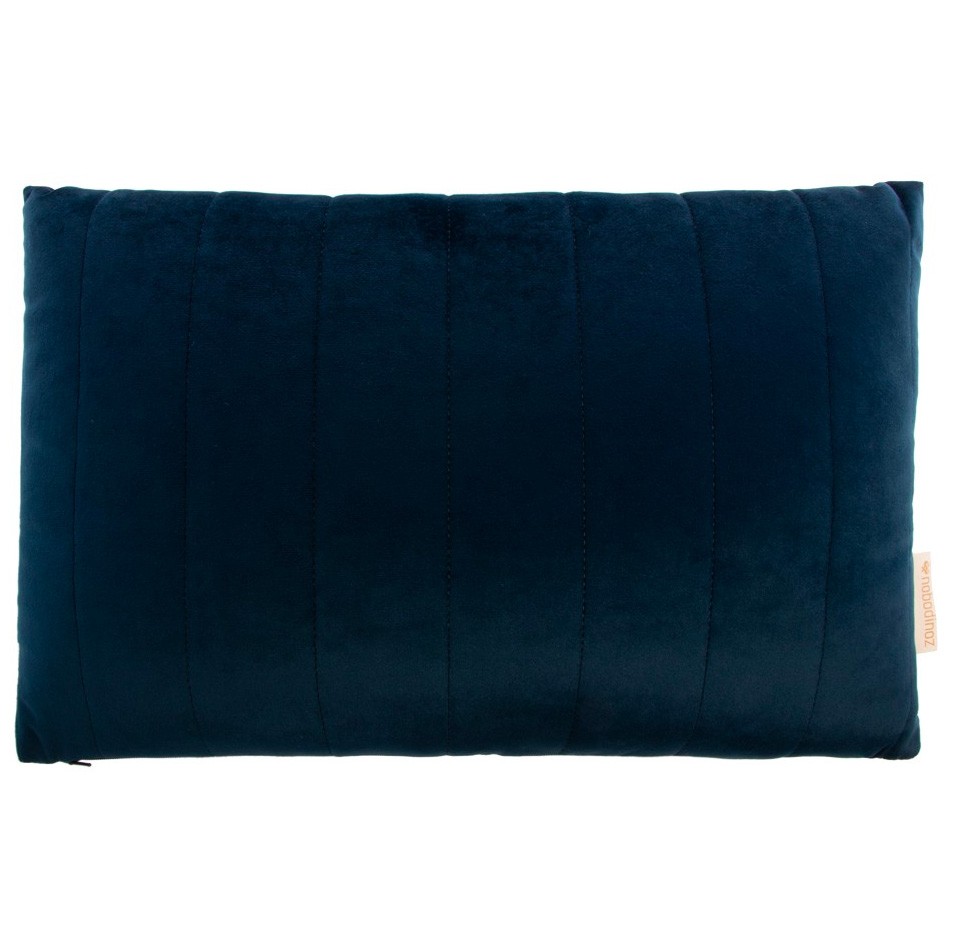 Nobodinoz - Kissen Savanna Velvet Akamba Night Blue