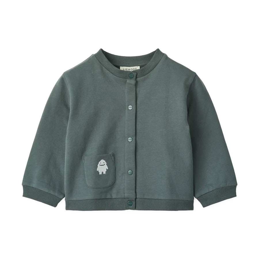 Liewood - Cardigan SILVIO - Whale Blue