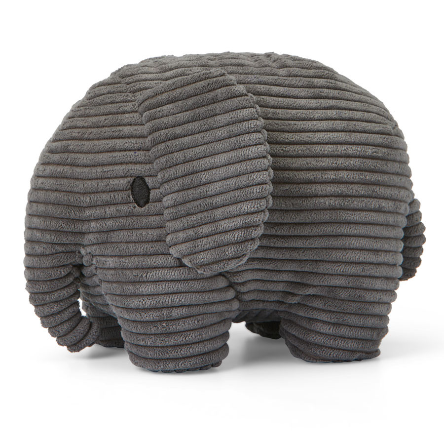 Miffy Collection - Kuscheltier "Elefant" aus Kord - Grau