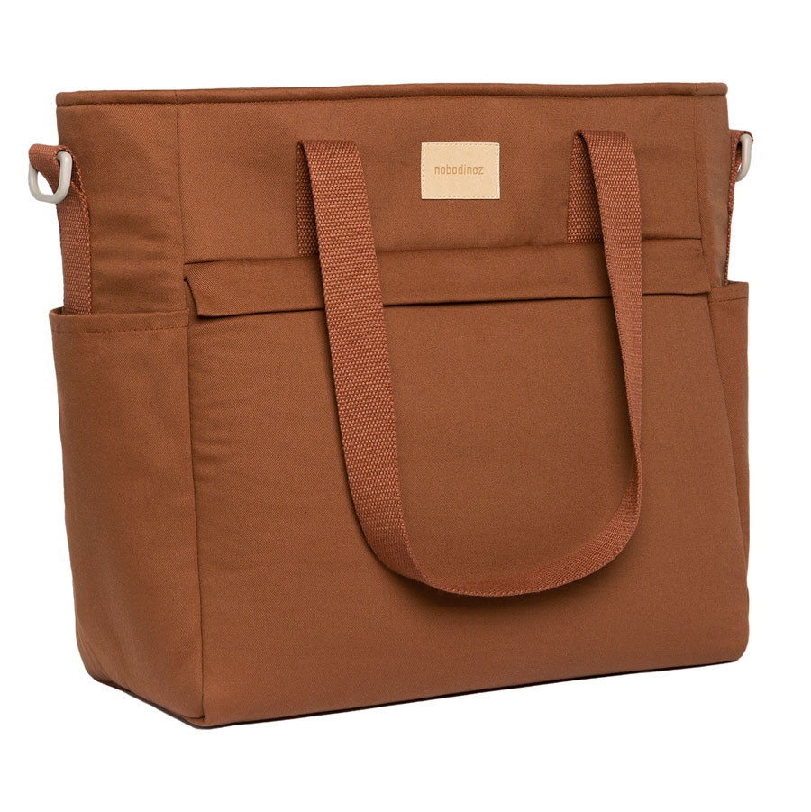 Nobodinoz - Wickeltasche "Baby on the Go" Clay Brown