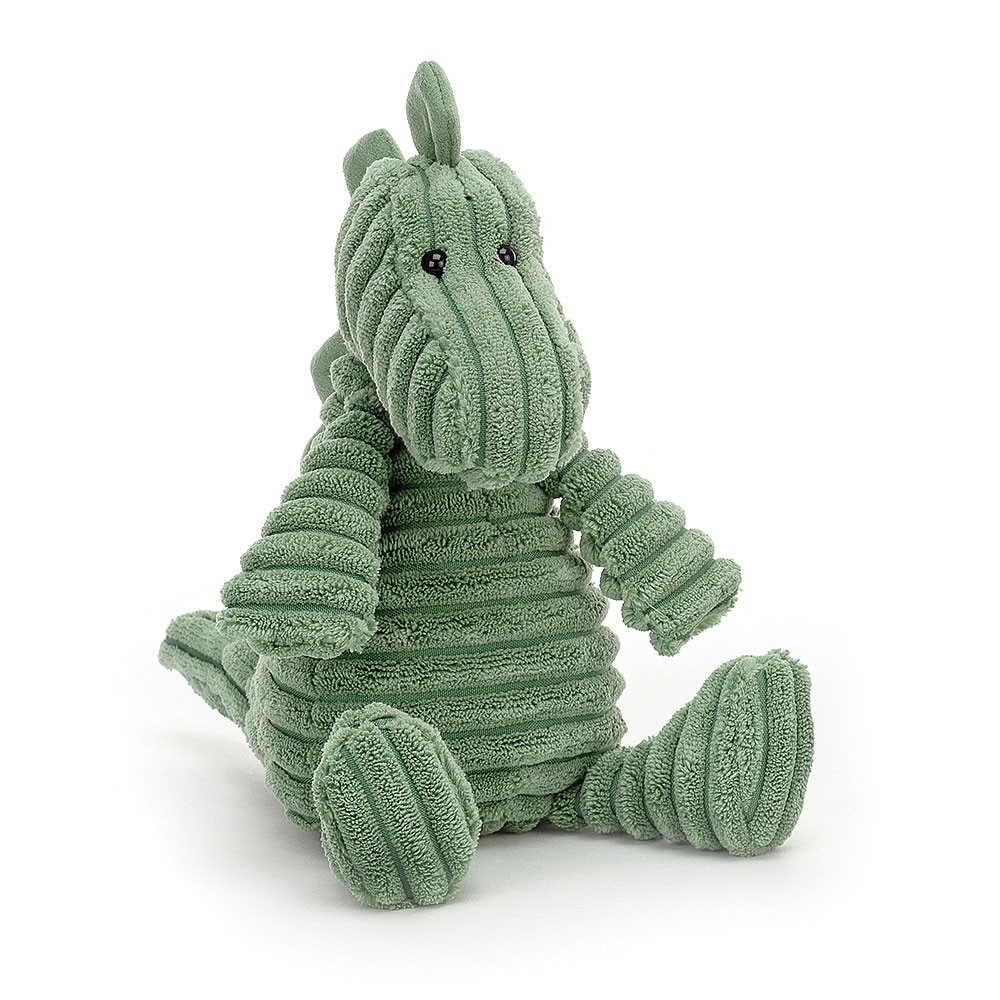 Jellycat - Kleiner Dino "Walter" aus Kordstoff 26cm