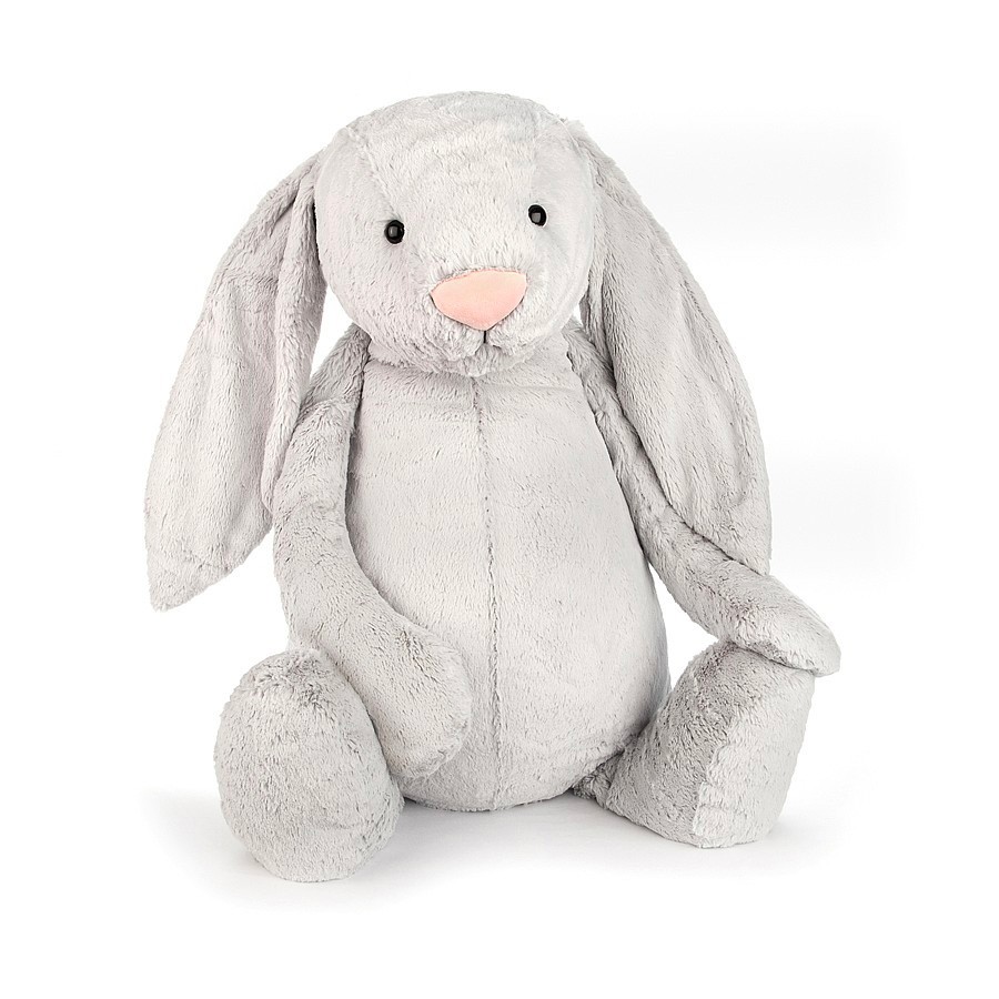 Jellycat - Super XXL Schmusehase Grau