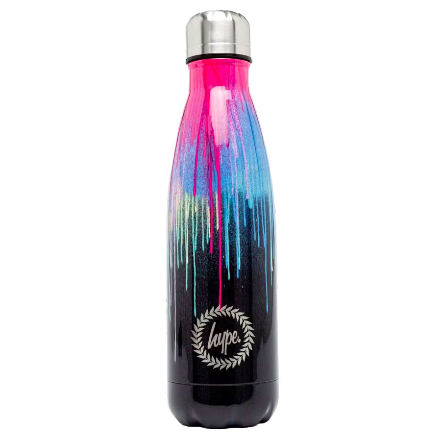 Hype - Trinkflasche Drip Crest Pink 500ml