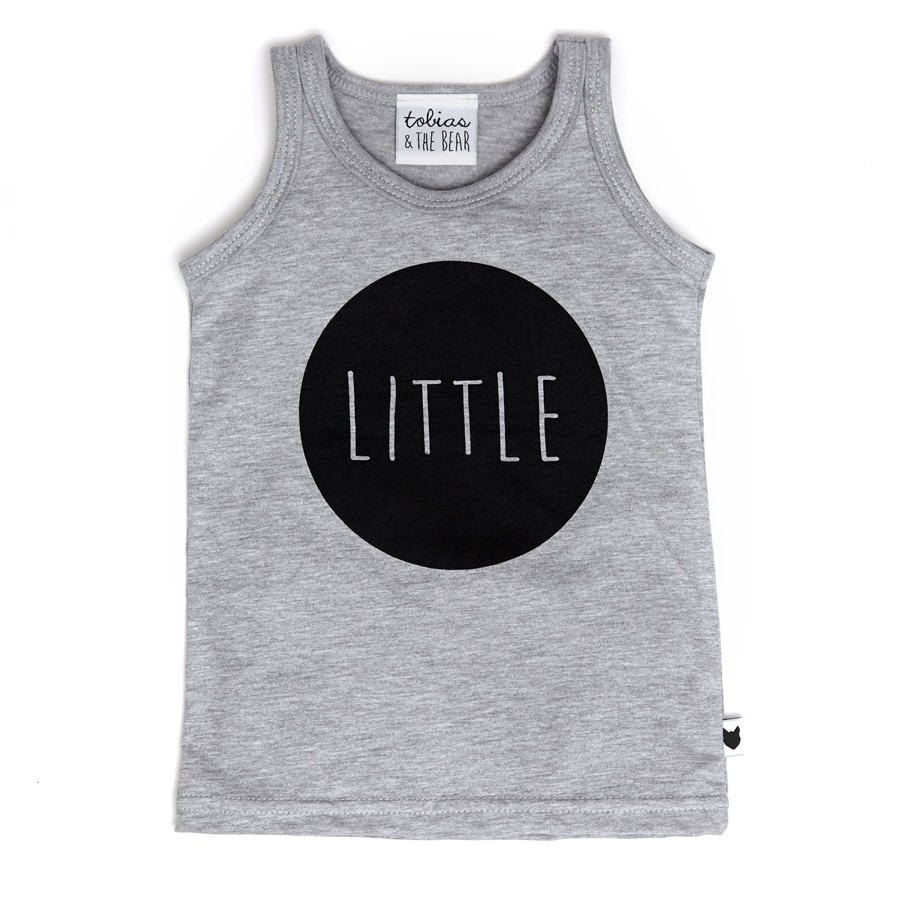 Tobias and the Bear - Tank Top "Little" Gray