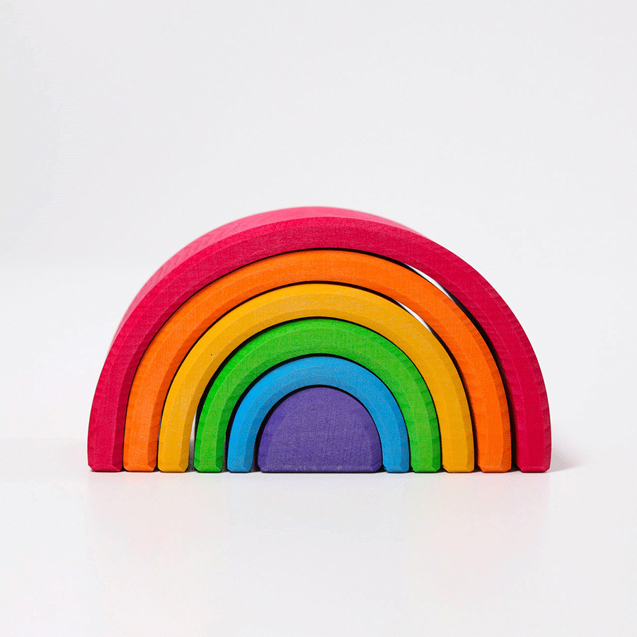 Grimm's Spielzeug - Medium Regenbogen aus Holz