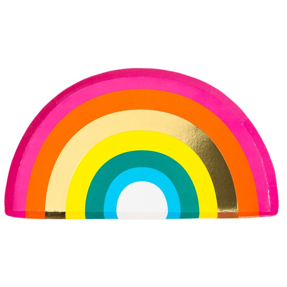 Talking Tables -12 Partyteller "Regenbogen"