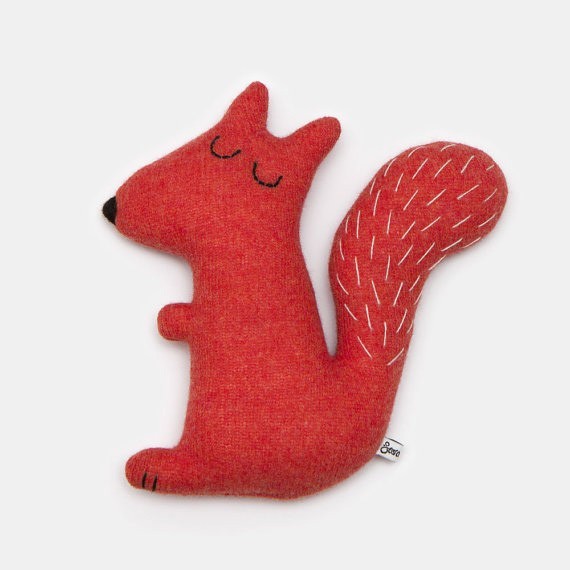 Sara Carr - Eichhörnchen "Stanley" zum Kuscheln