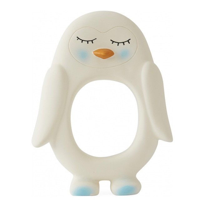 OYOY - Beißring Pinguin Weiß