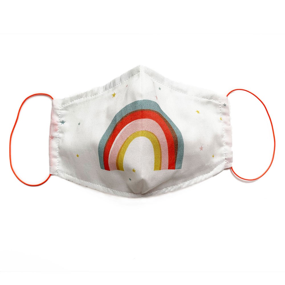 Pleased to meet - Gesichtsmaske Regenbogen für Kids