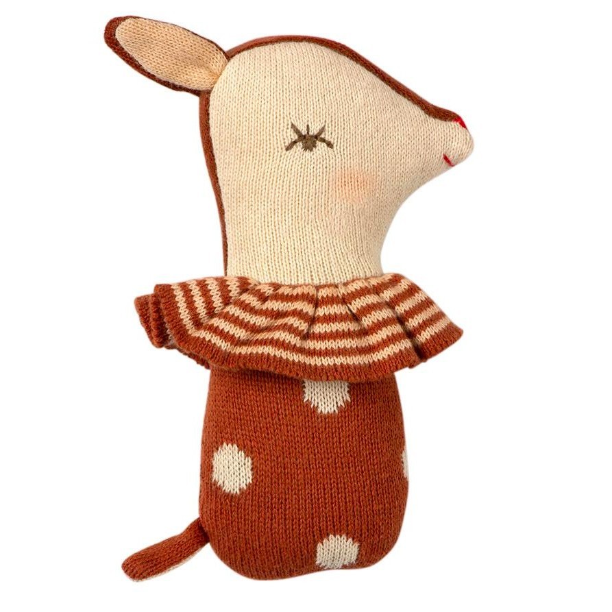 Maileg - Babyrassel Bambi Braun
