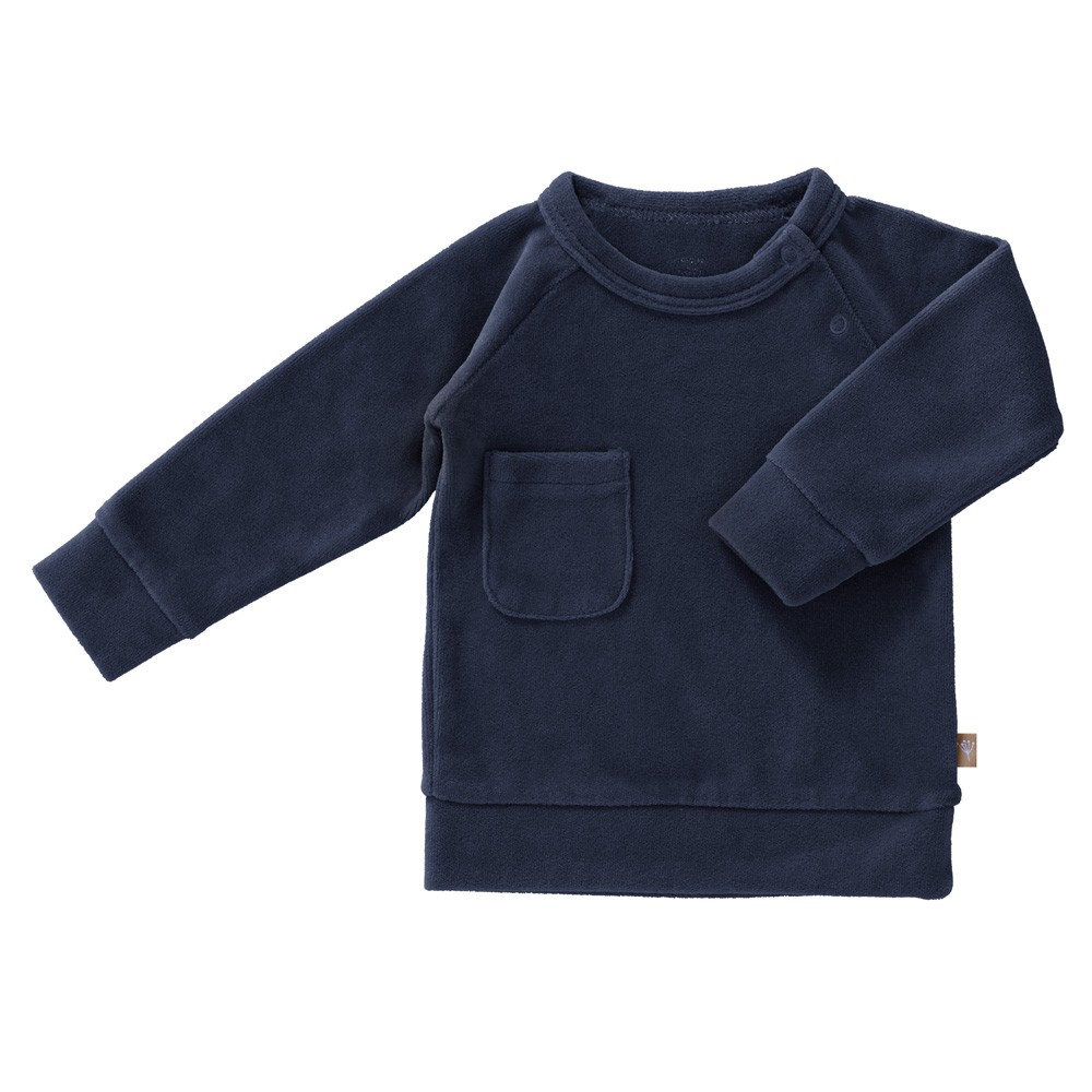 Fresk - Baby Sweater Samt Indigo