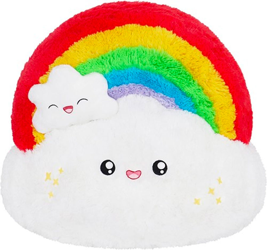 Squishable - Regenbogen Wolke - 18cm