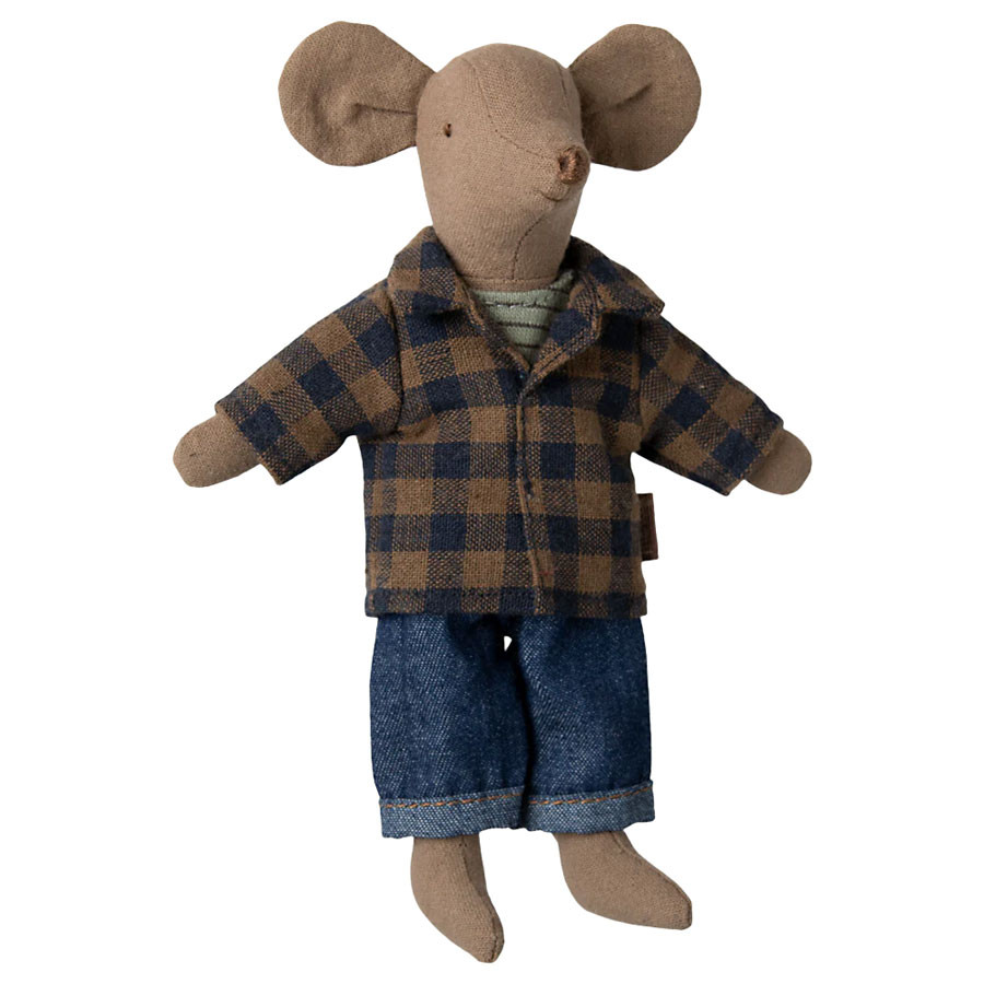Maileg - Papa Maus 2025 Hellbraun