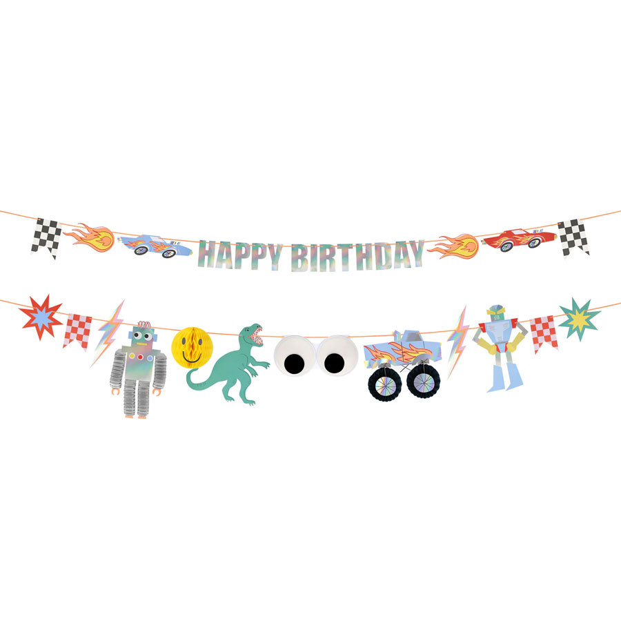 Meri Meri - Party Girlande Happy Birthday Toybox