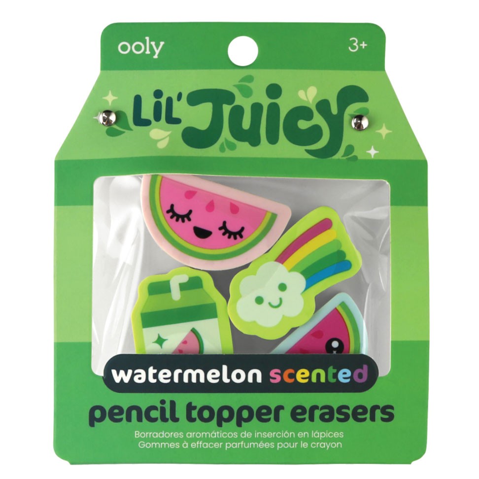 OOLY - Radiergummis mit Duft "Lil Juicy" Wassermelone