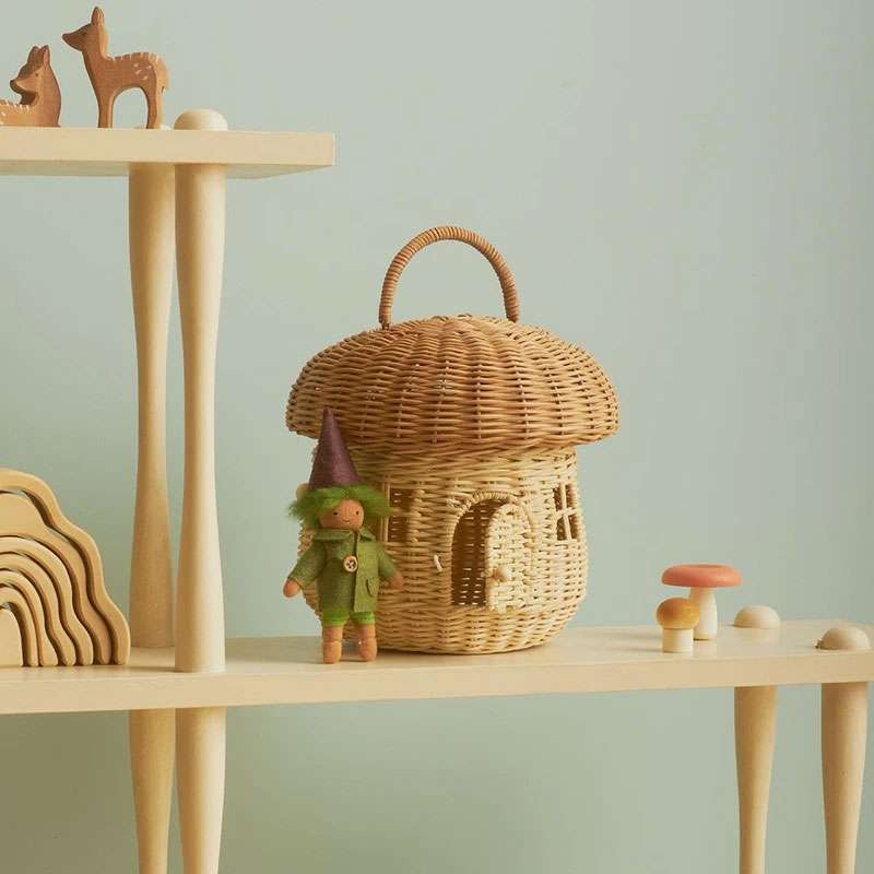 olli ella mushroom basket