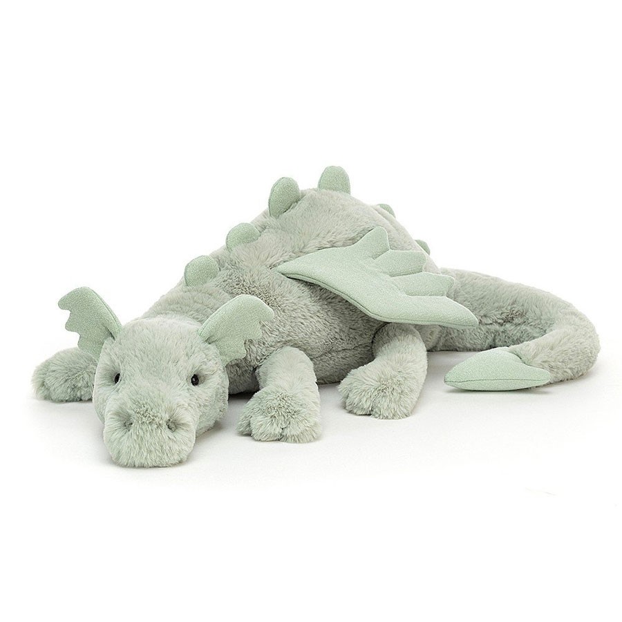 Jellycat - Sage Dragon Huge