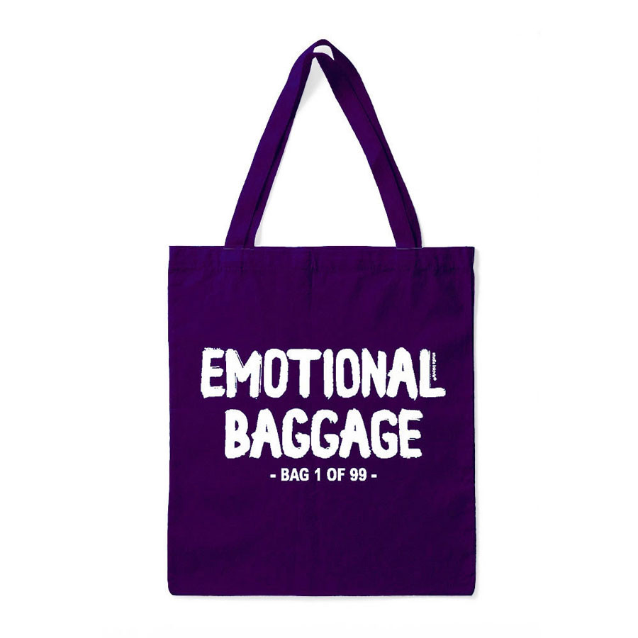 Tragetasche - Emotional Baggage - Violett