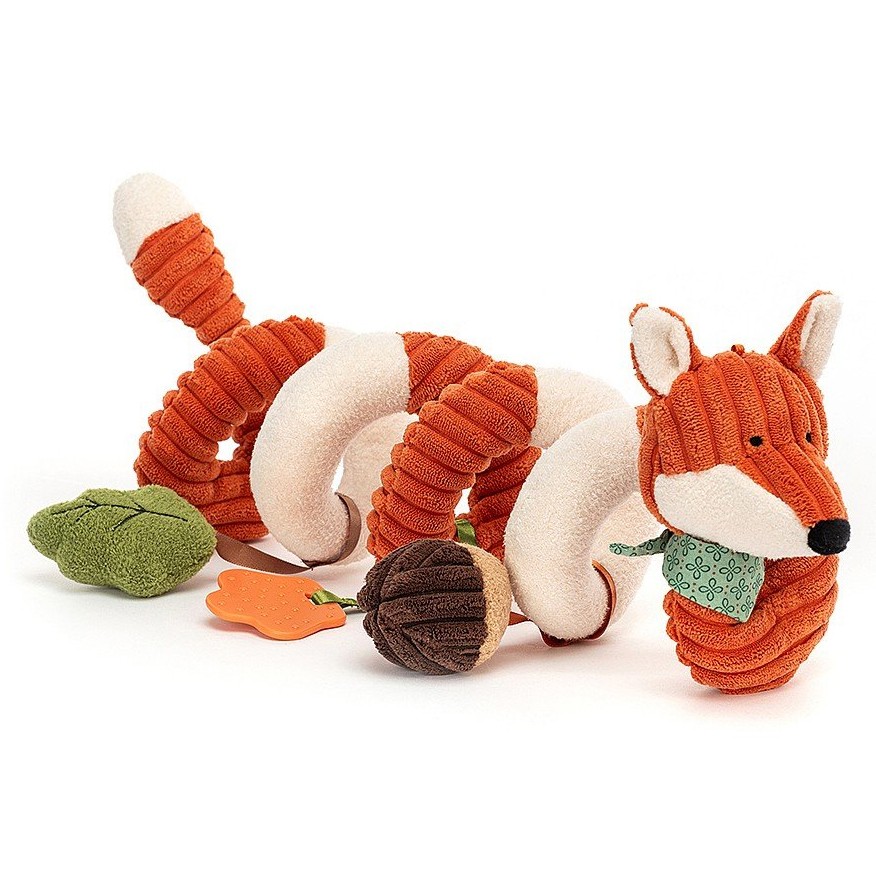 Jellycat - Baby Aktivitätsspielzeug Cordy Fox Spirale