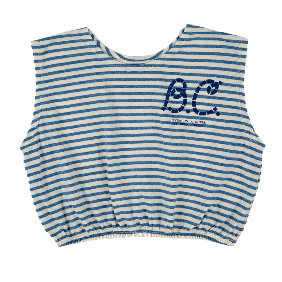 Bobo Choses - Tank Top Blue Stripes