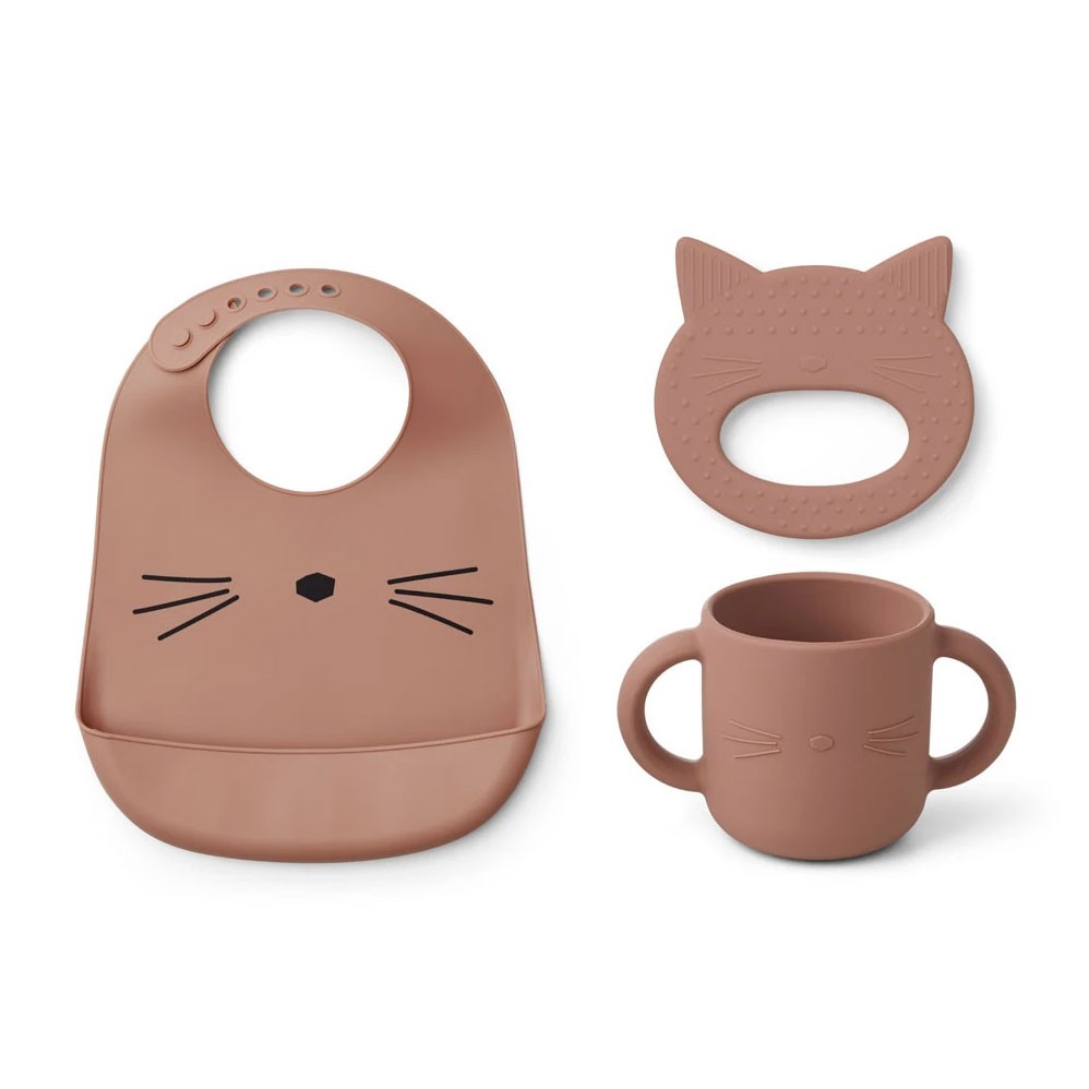 Liewood - Baby Startset Carol Cat Dark Rose
