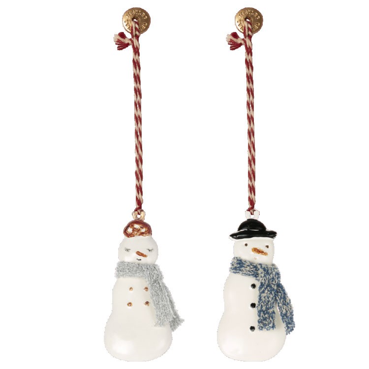 Maileg - Set Anhänger Schneemänner 2 Stück