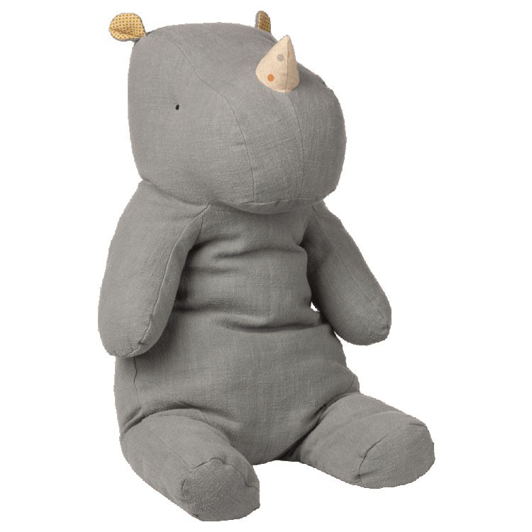 Maileg - Großes Nashorn Dusty Blue