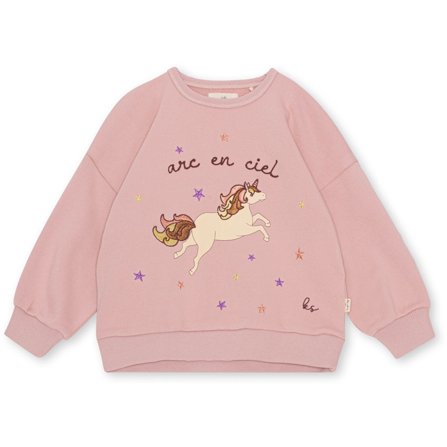 Konges Slojd - Sweater "Lou" Einhorn - Bark