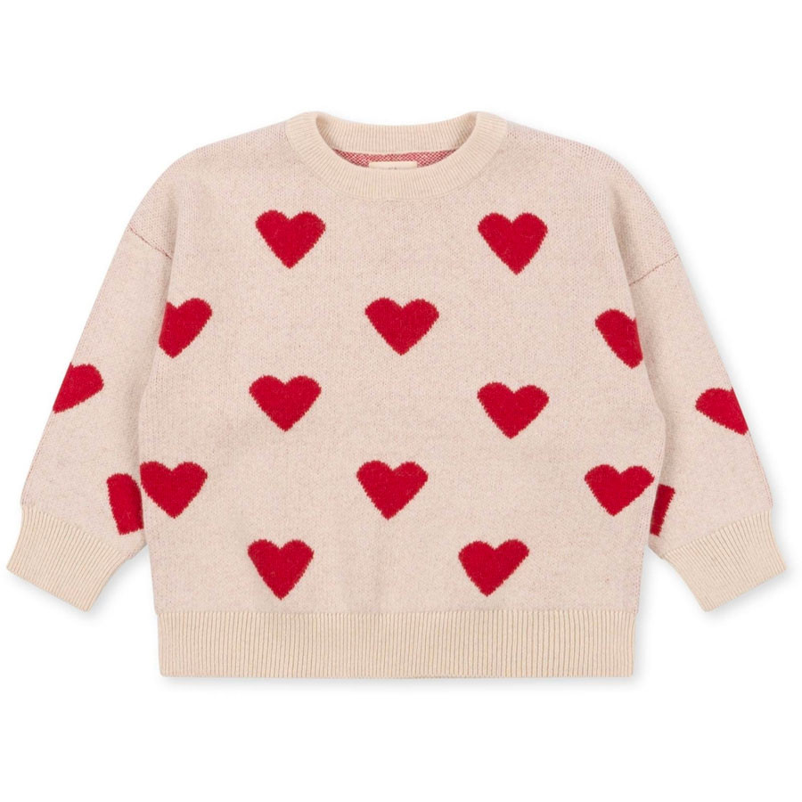 Konges Slojd - Pullover "Buttercream Heart"