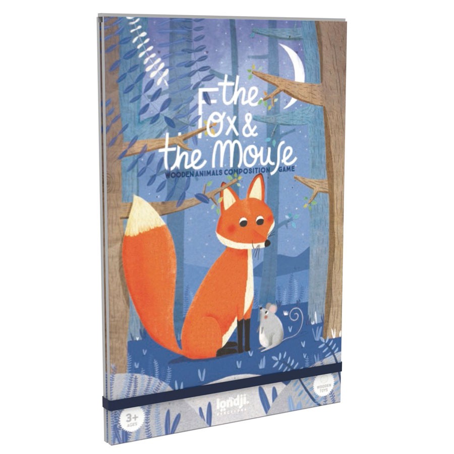 Londji - The Fox and the Mouse Holzspiel