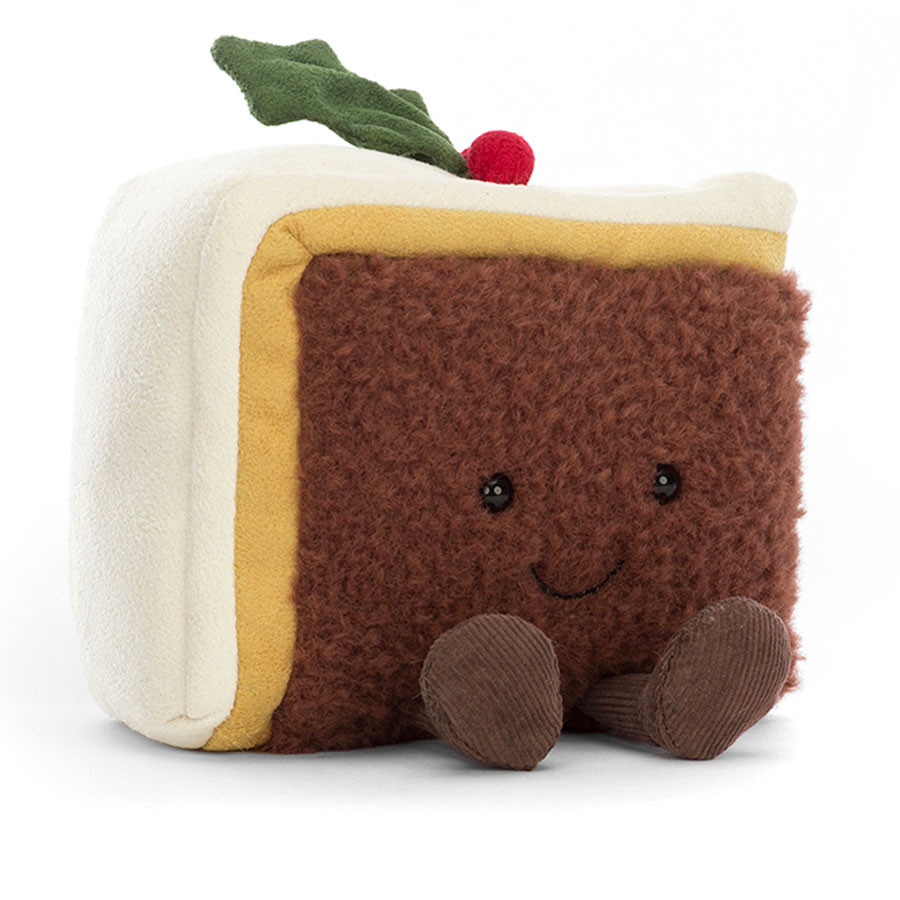 Jellycat - Amuseable Slice Of Christmas Cake