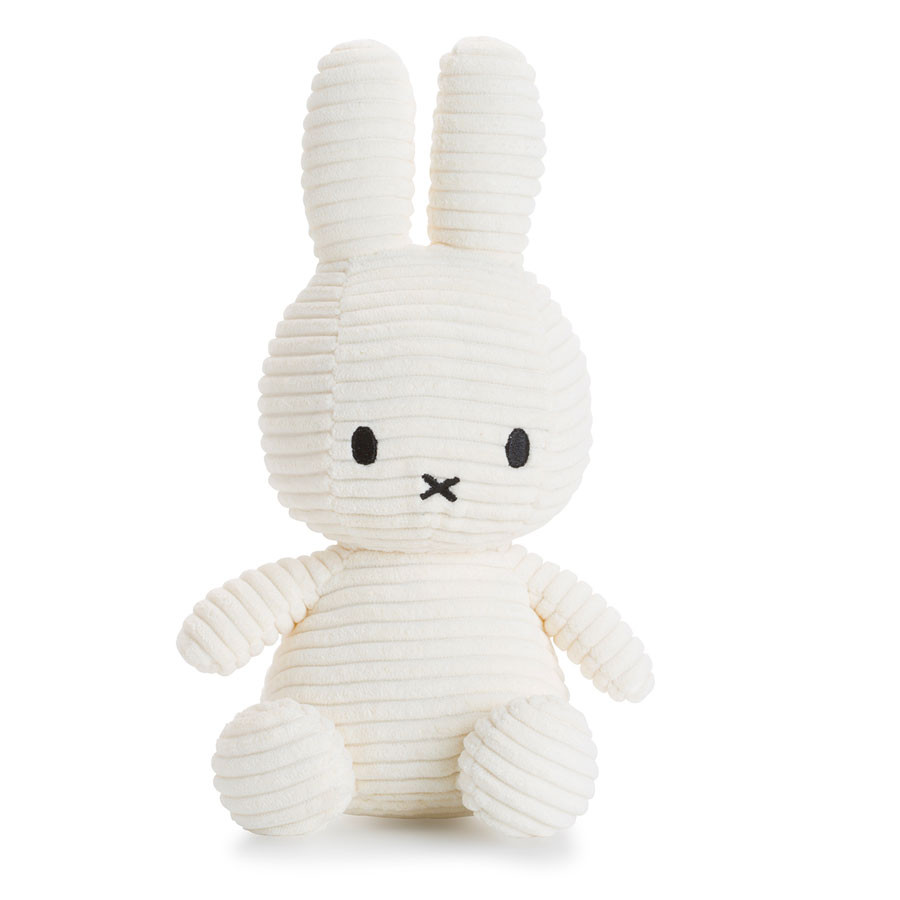 Miffy Collection - Miffy Kuscheltier aus Kord - Weiß