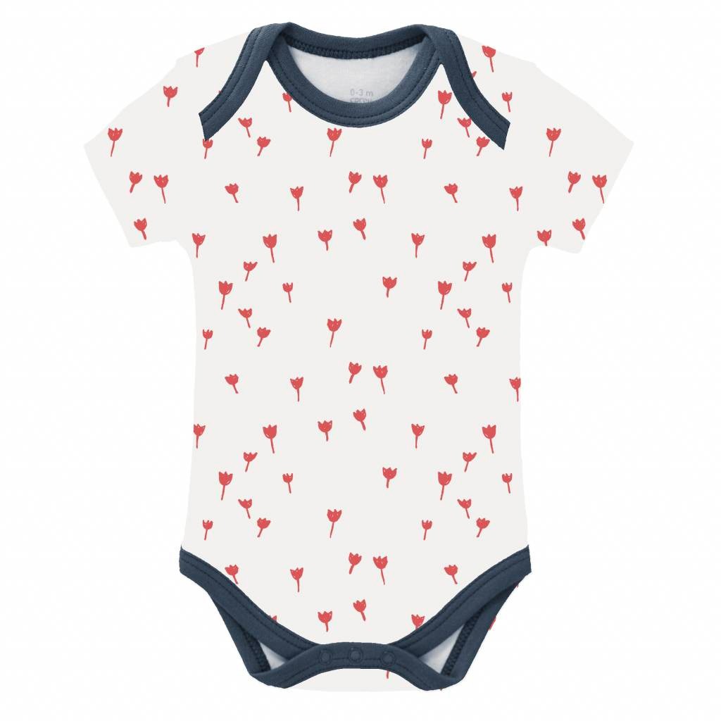 Fresk - Kurzer Body "Tulpen"