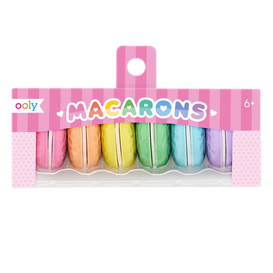 OOLY - Le macaron pâtisserie scented erasers - set of 5