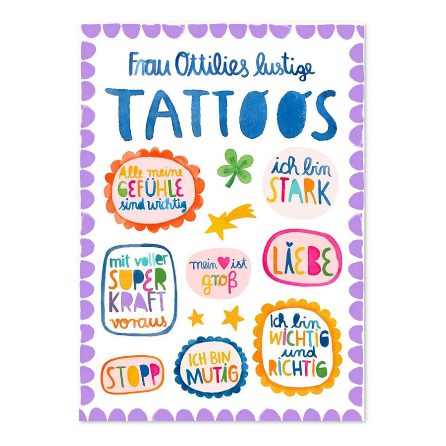 Kindertattoos "Affirmation"